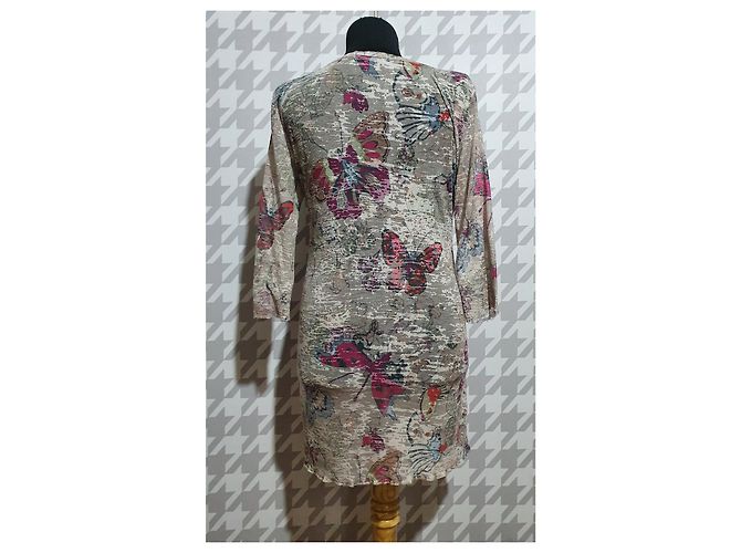 Túnica Odd Molly de Viscose Multicor - vista 5
