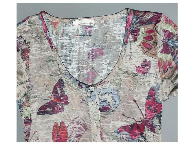 Túnica Odd Molly de Viscose Multicor - vista 6