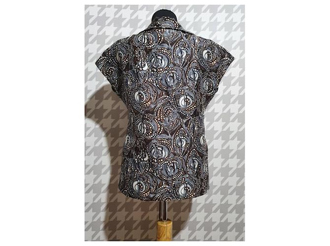 Blusa de seda Tibi Multicolor - vista 4