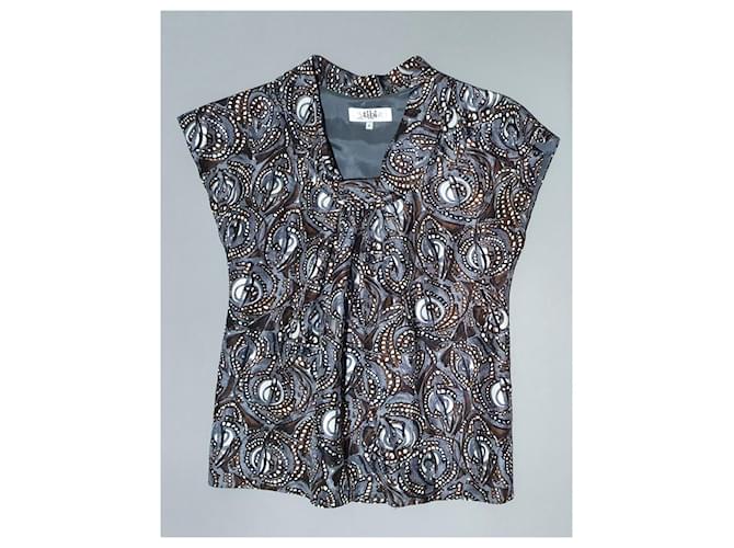Blusa de seda Tibi Multicolor - vista 5