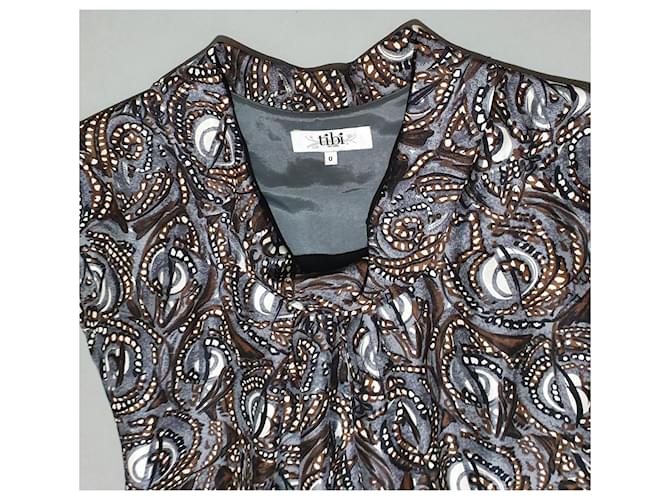 Blusa de seda Tibi Multicolor - vista 6
