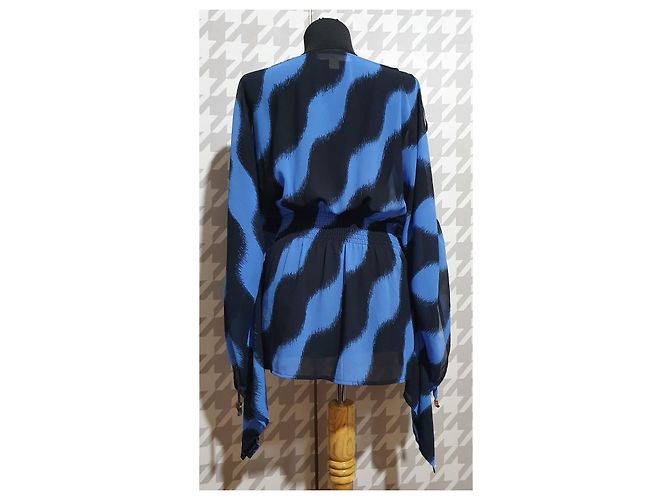 Michael Kors Bluse Blau - Ansicht 4