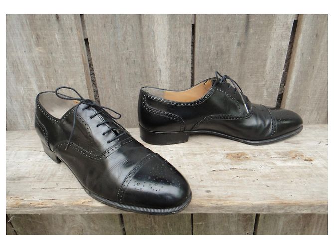 richelieu Salvatore Ferragamo p 42,5 Nero - vista 4