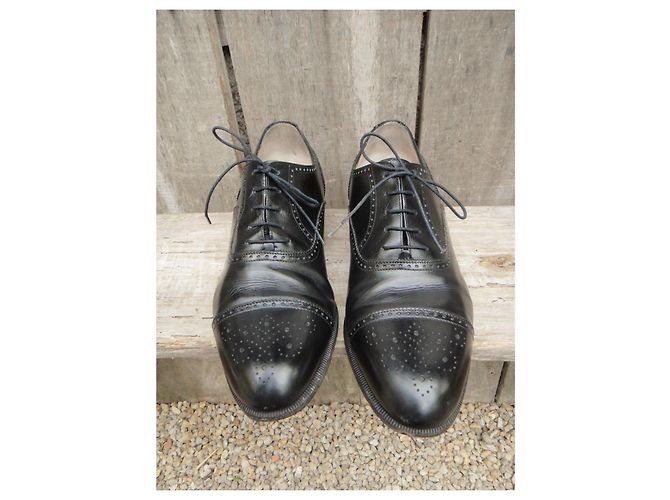 richelieu Salvatore Ferragamo p 42,5 Nero - vista 5