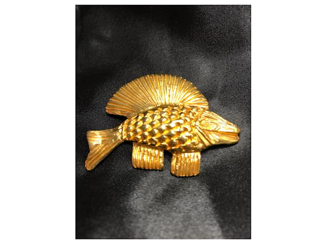 Spilla Céline Uomo con Cuore Oro Gold hardware - vista 4