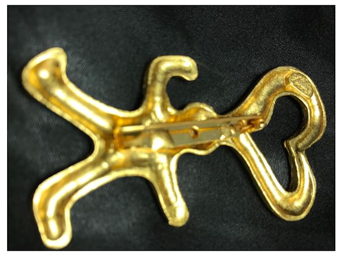 Spilla Céline Uomo con Cuore Oro Gold hardware - vista 7