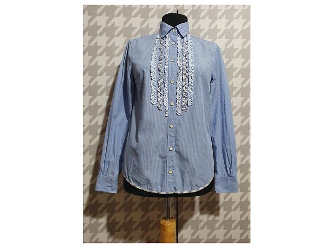 Brook Brothers Camisa Brooks Brothers de algodón a rayas azules - vista 2