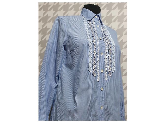 Brook Brothers Camisa Brooks Brothers de algodón a rayas azules - vista 3
