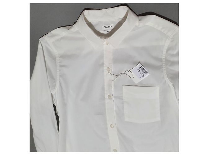 Camisa Filippa K Blanca de Algodón XS Blanco - vista 5