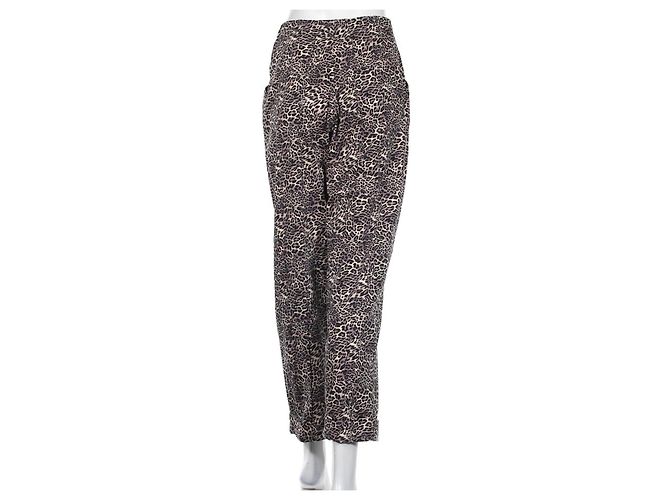 Pantalones con estampado de leopardo Bitte Kai Rand Multicolor - vista 2
