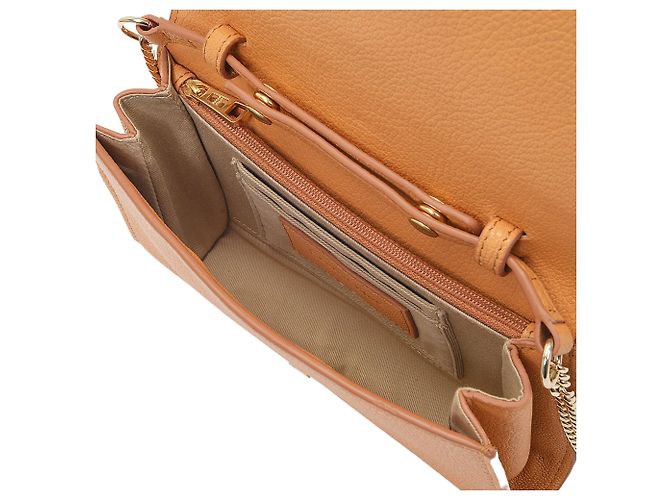 See by Chloé Cartera larga Hana en cuero rosa ruborizado - vista 2
