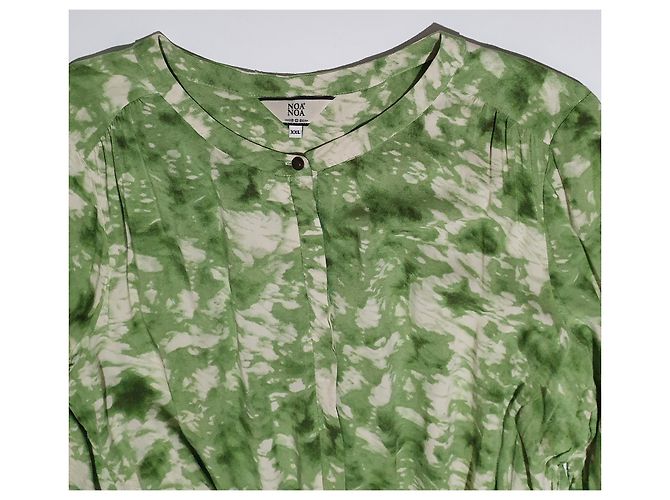 Noa Noa Kleid Grün Viskose XXL - Ansicht 5
