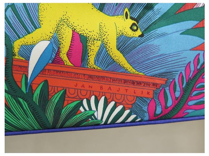 Hermès NUOVA SCIARPA HERMES COSMOGRAPHIA UNIVERSALIS BAJTLIK SQUARE 90 RARO SCIARPA IN SETA Multicolore - vista 5