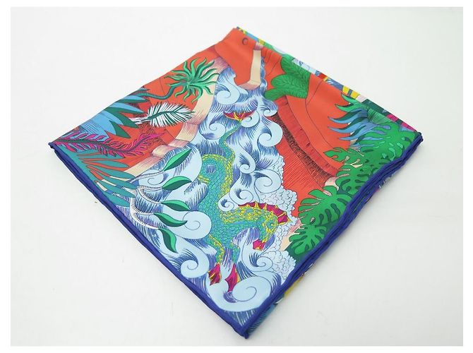 Hermès NUOVA SCIARPA HERMES COSMOGRAPHIA UNIVERSALIS BAJTLIK SQUARE 90 RARO SCIARPA IN SETA Multicolore - vista 7