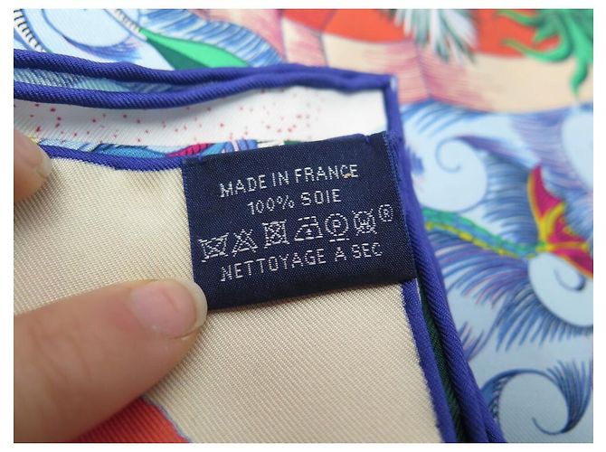 Hermès NUOVA SCIARPA HERMES COSMOGRAPHIA UNIVERSALIS BAJTLIK SQUARE 90 RARO SCIARPA IN SETA Multicolore - vista 9