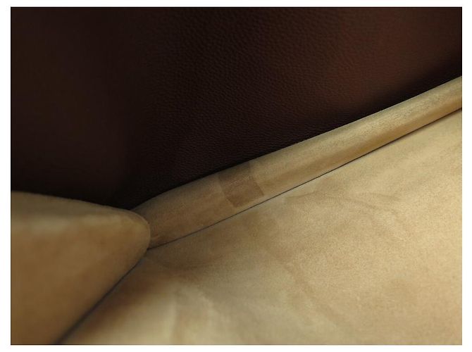 Hermès BORSA HERMES BORSA DEPECHES 2-38 PORTAFOGLIO IN PELLE TOGO MARRONE - vista 18