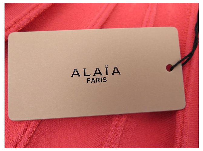 Alaïa CURTA DE SAIA NOVA ALAIA VENEZIA 40 M IN VERMELHO VISCOSE NOVA SAIA VERMELHA CURTA - vista 4