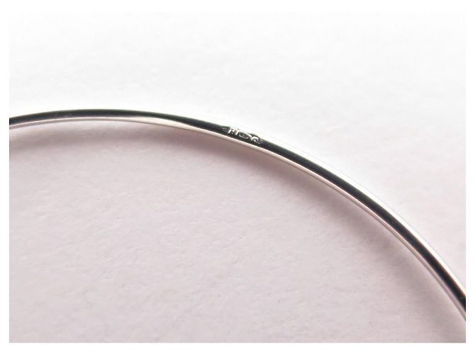 COLLAR GINETTE NY CIRCULO BLANCO EN CADENA CCE001G ORO BLANCO 46 COLLAR CM Plata - vista 4