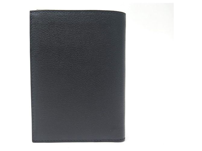 NEW LANCEL WALLET A03141 8CC IN BLACK LEATHER + WALLET CARD HOLDER BOX - view 2