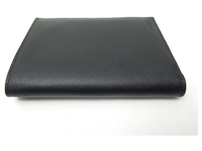 NEW LANCEL WALLET A03141 8CC IN BLACK LEATHER + WALLET CARD HOLDER BOX - view 3