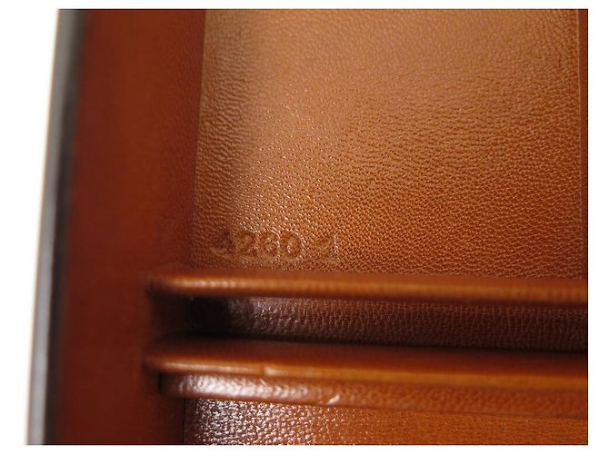 Hermès VINTAGE HERMES JET CASE IN PELLE MARRONE BOX KIT WC SET WC - vista 15