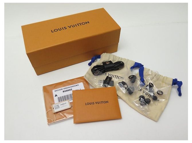 NEW LOUIS VUITTON EARPHONES HORIZON QAB020 WHITE + NEW BOX Black - view 17