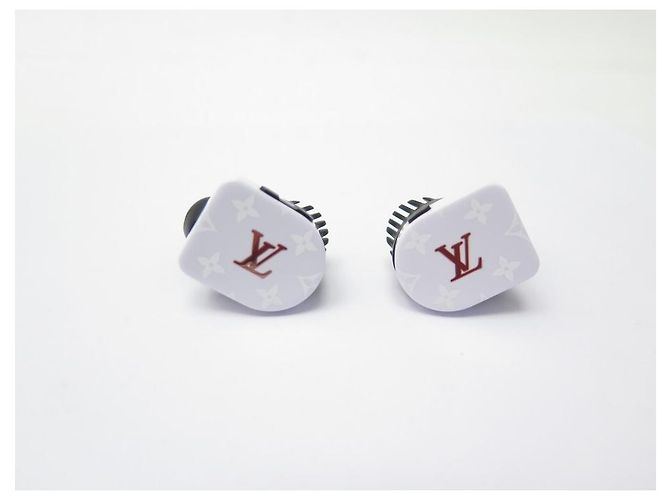 NEUF ECOUTEURS LOUIS VUITTON EARPHONES HORIZON QAB020 BLANC + BOITE NEW - vue 2