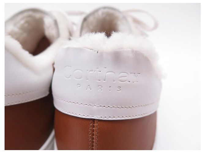 CORTHAY sneakers SCARPE 90 EVOLUZIONE ARREDATA 10 44 SNEAKERS IN PELLE MARRONE - vista 3