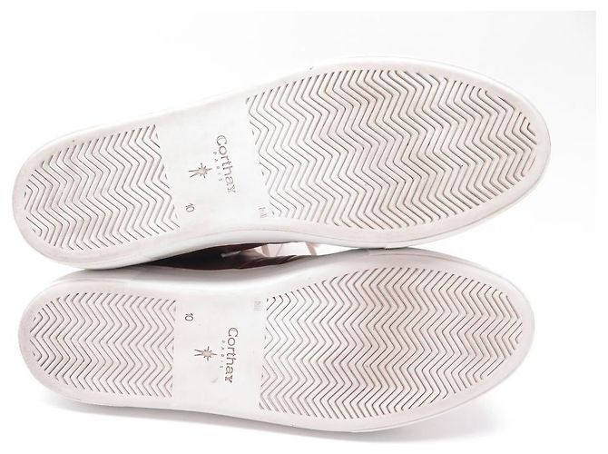 CORTHAY sneakers SCARPE 90 EVOLUZIONE ARREDATA 10 44 SNEAKERS IN PELLE MARRONE - vista 4