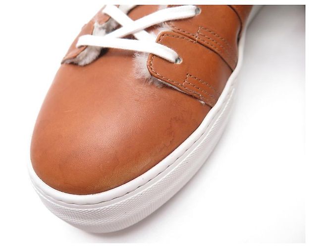 CORTHAY sneakers SCARPE 90 EVOLUZIONE ARREDATA 10 44 SNEAKERS IN PELLE MARRONE - vista 8
