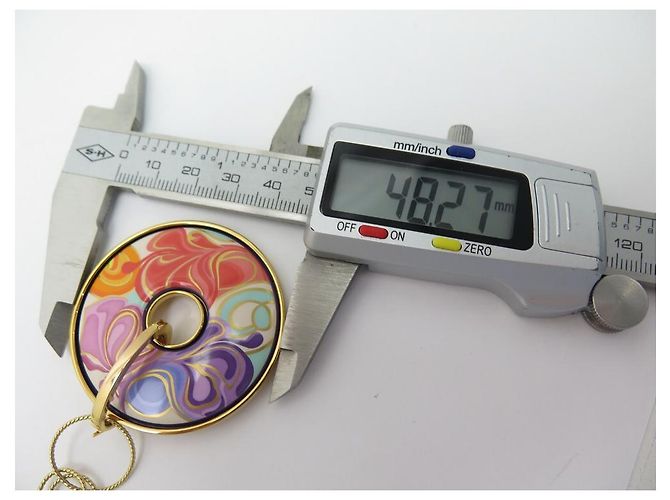 FREY WILLE HALSKETTE LUNA PIENA ANHÄNGER + RINGKETTE 75 CM-E-MAIL + BOX - Ansicht 10