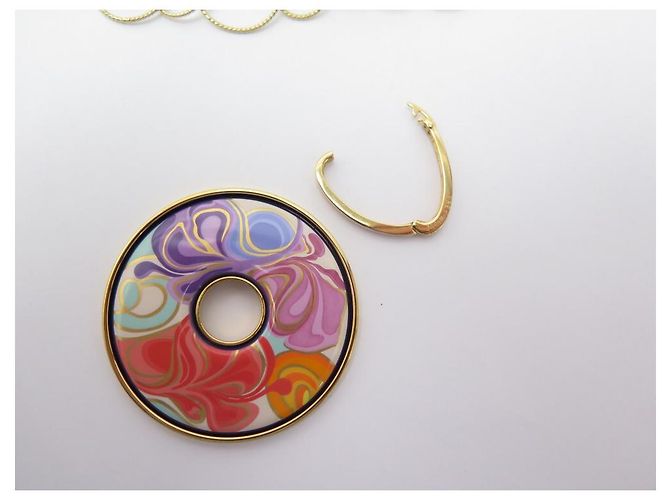 FREY WILLE HALSKETTE LUNA PIENA ANHÄNGER + RINGKETTE 75 CM-E-MAIL + BOX - Ansicht 4