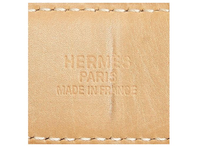 Hermès Hermes Black Constance Ledergürtel Schwarz Silber - Ansicht 4