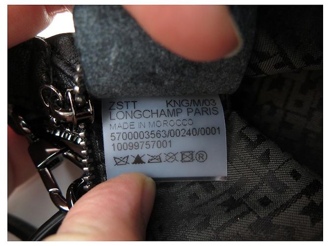 NUOVA MINI BORSA A MANO LONGCHAMP LE PLIAGE ATTRAVERSO XS BANDOULIERE IN PELLE NERA - vista 11
