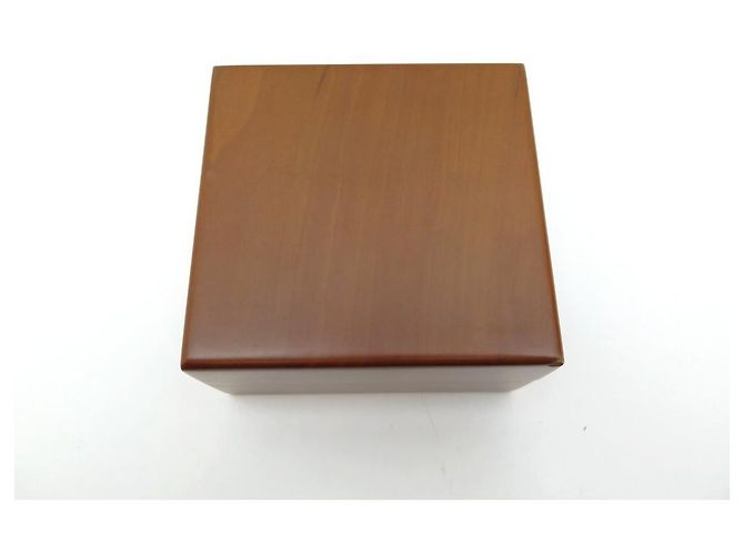 Hermès CAJA RELOJ HERMES CAPO MADERA COD ARCEAU HOUR H + BOLSA CAJA RELOJ MADERA Castaño - vista 5