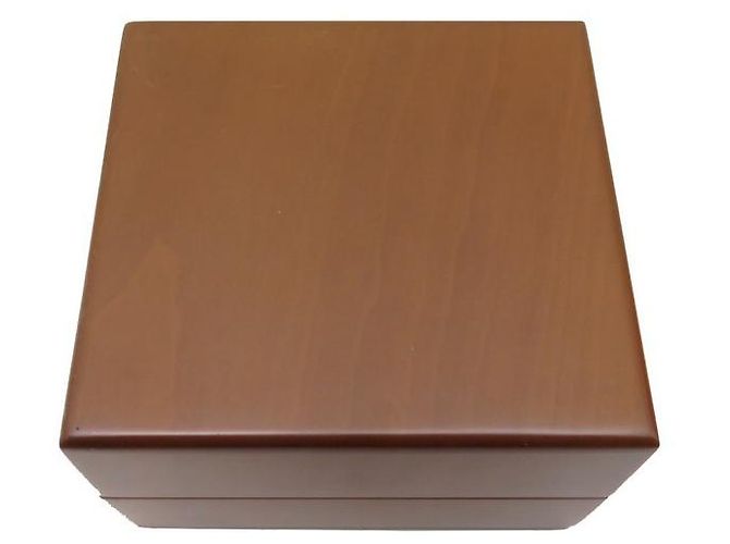 Hermès CAJA RELOJ HERMES CAPO MADERA COD ARCEAU HOUR H + BOLSA CAJA RELOJ MADERA Castaño - vista 6