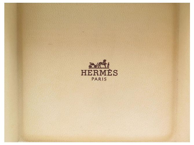 Hermès CAJA RELOJ HERMES CAPO MADERA COD ARCEAU HOUR H + BOLSA CAJA RELOJ MADERA Castaño - vista 8