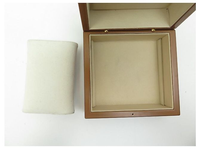 Hermès CAJA RELOJ HERMES CAPO MADERA COD ARCEAU HOUR H + BOLSA CAJA RELOJ MADERA Castaño - vista 9