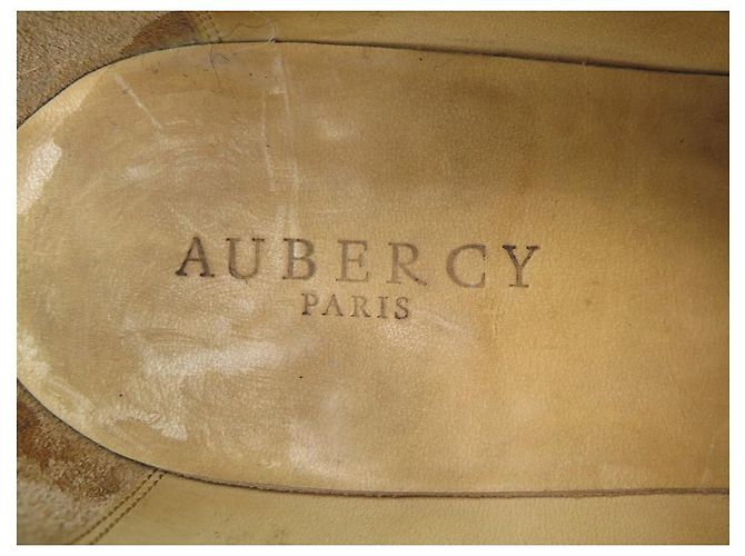 SCARPE AUBERCY 9.5E 43.5 SCARPE MOCASSINI IN PELLE NERA Nero - vista 7