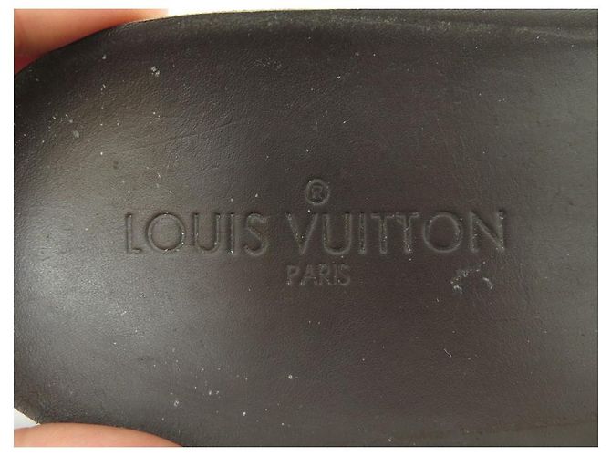 SCARPE DERBY LOUIS VUITTON 3 garofani 8 42 SCARPE IN CAMOSCIO MARRONE - vista 7