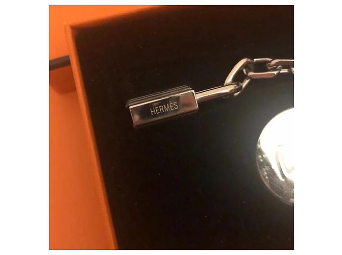 Hermès Charm para bolso Breloque Olga Hardware de plata - vista 3