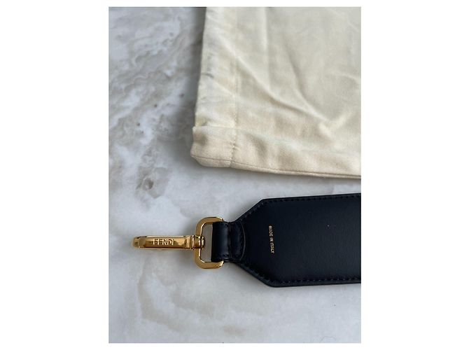 Fendi Mini Bag Handle Black Leather - view 3