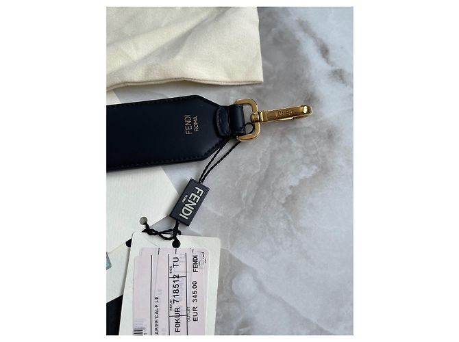 Fendi Mini Bag Handle Black Leather - view 4