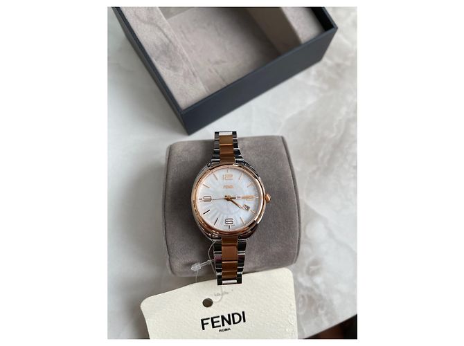Fendi Momento Uhr goldfarben Stahl Golden - Ansicht 8