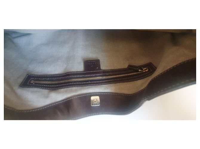 Marmont GUCCI Borsa Hasler Hobo Marrone in cavallino - vista 5