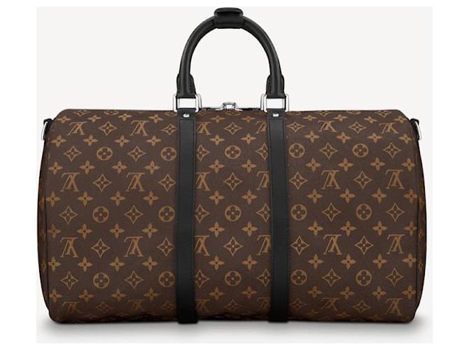 Louis Vuitton LV Keepall 45 eclipse Marrom - vista 2