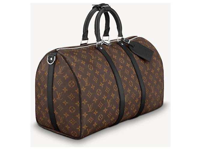 Louis Vuitton LV Keepall 45 eclipse Marrom - vista 4