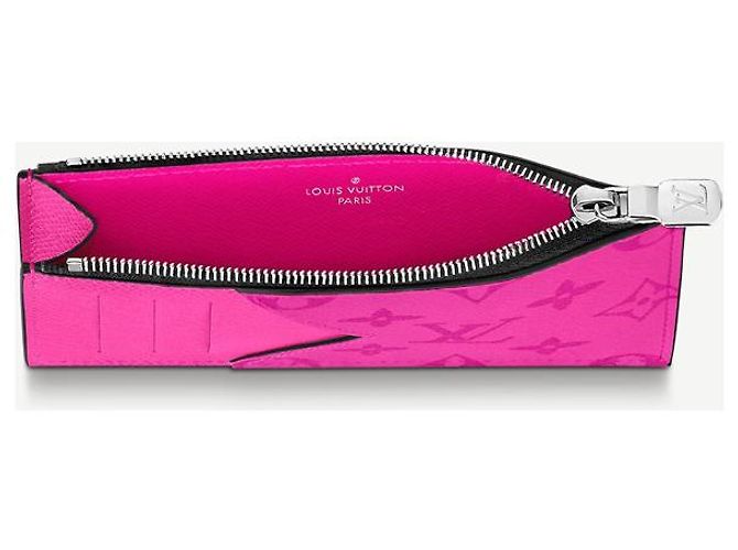 Louis Vuitton Tarjetero LV Coin fucsia - vista 2
