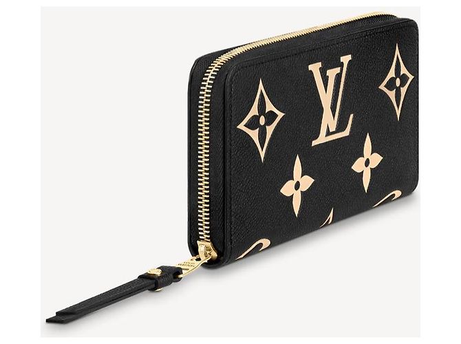 Louis Vuitton LV Zippy Geldbörse empreinte Schwarz - Ansicht 2