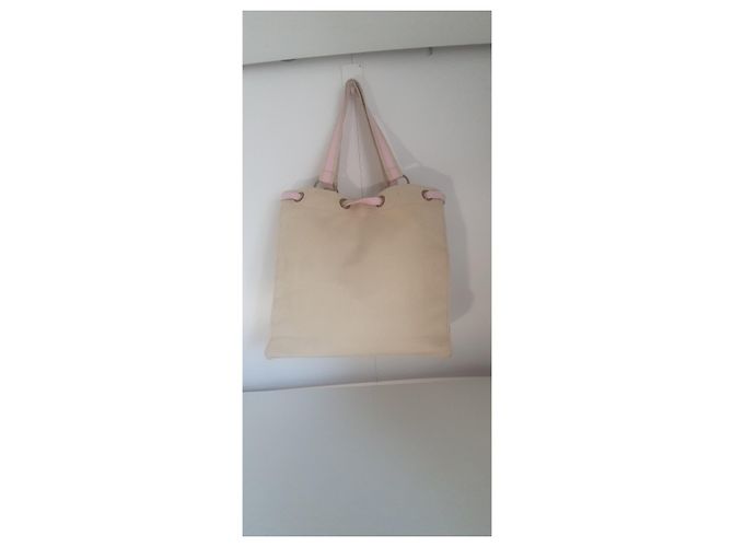 YVES SAINT LAURENT Stoffhandtasche Creme - Ansicht 3